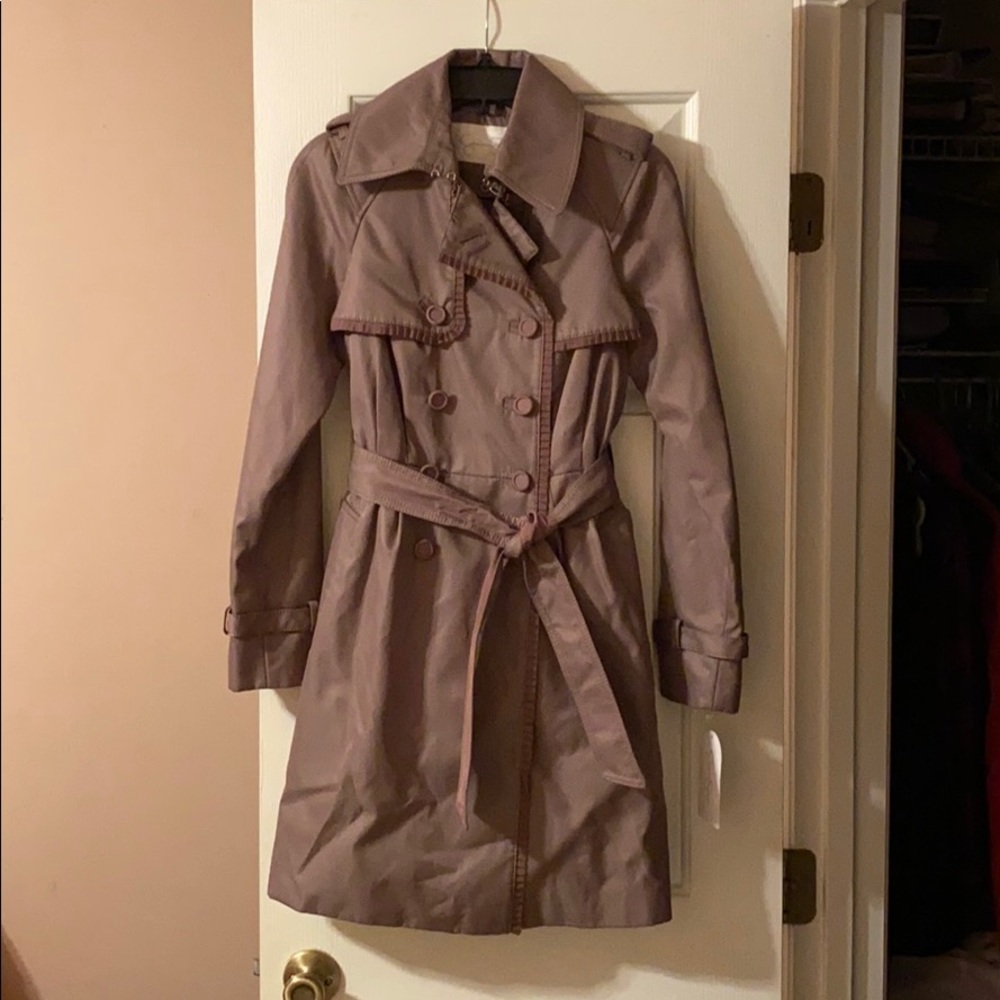 Jessica Simpson trench coat